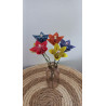 Bouquet de fleurs multicolore