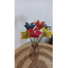 Bouquet de fleurs multicolore