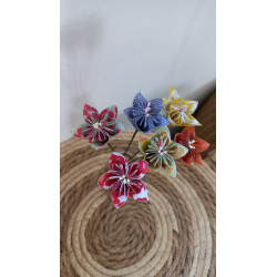 Bouquet de fleurs multicolore
