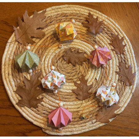 Guirlande d'automne boule