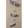 Guirlande baleine bleue