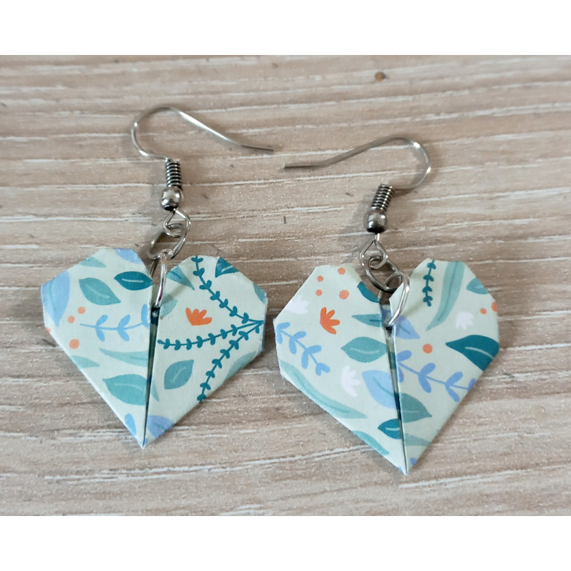 Boucles d'oreilles cœur