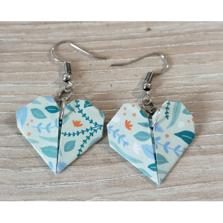 Boucles d'oreilles cœur