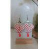 Boucles d'oreilles cœur