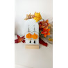 Boucles d'oreilles citrouille